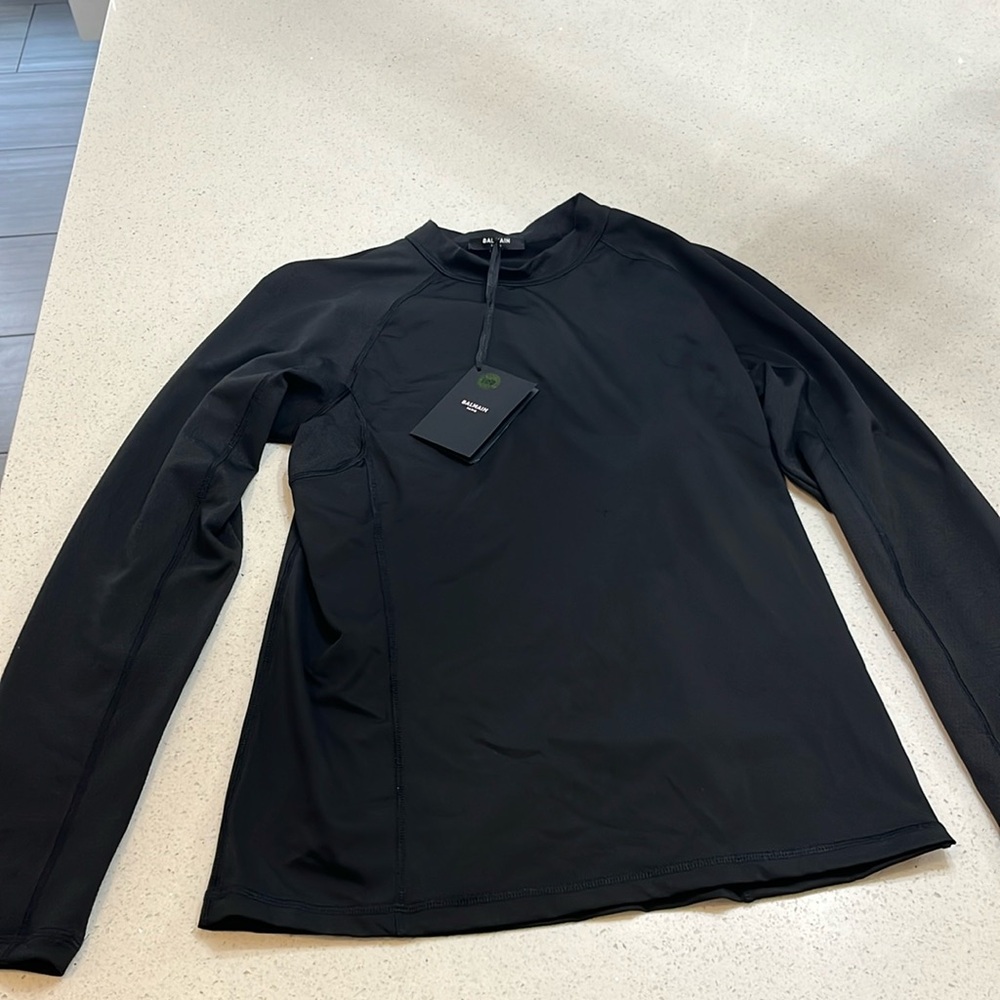 Balmain Paris long sleeve tshirt size medium